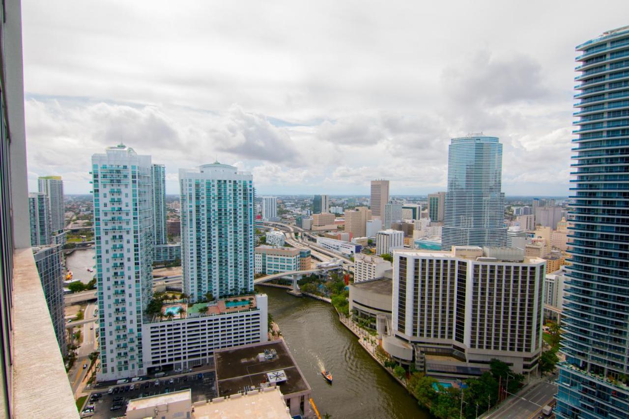 Luxury 5-Star Condo @37Th Floor In Icon Brickell 2B/2B マイアミ エクステリア 写真